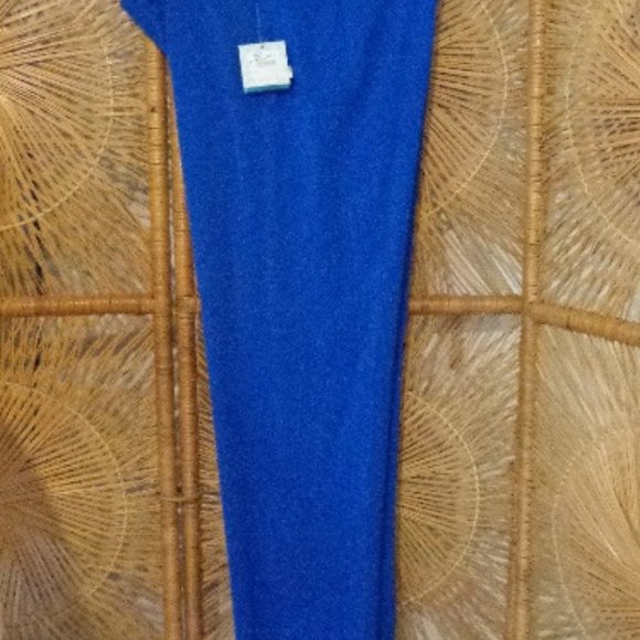 NWT Ming Wang Royal Blue Travel Career Casual Ankle Flat Front Pants XL New - Picture 5 of 13